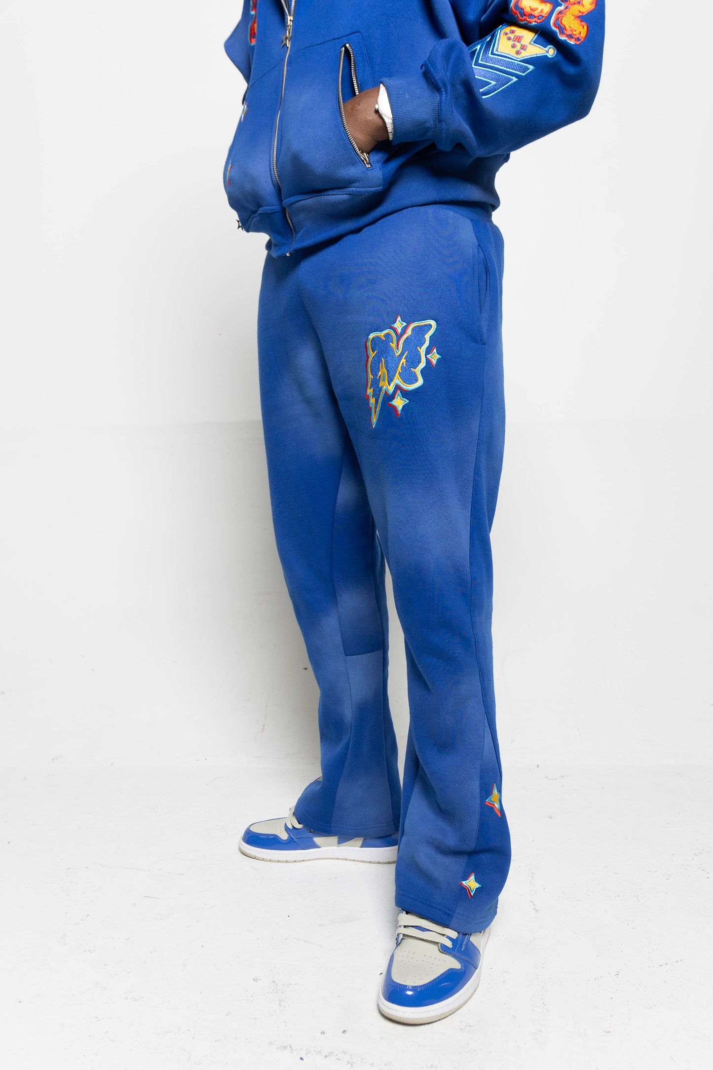Motivus Wash Blue Sweatpants