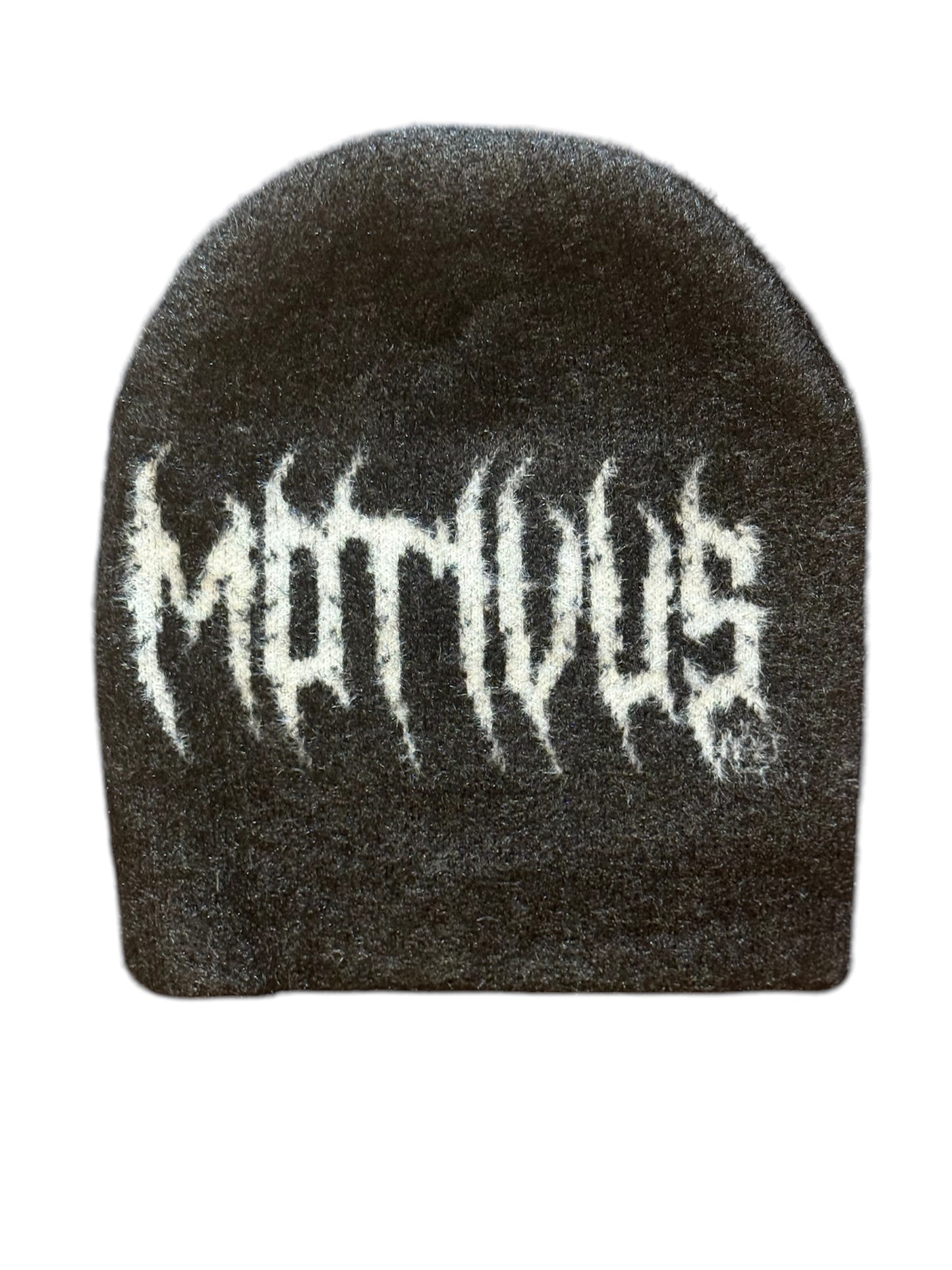 Black Motivus Mohair Beanie