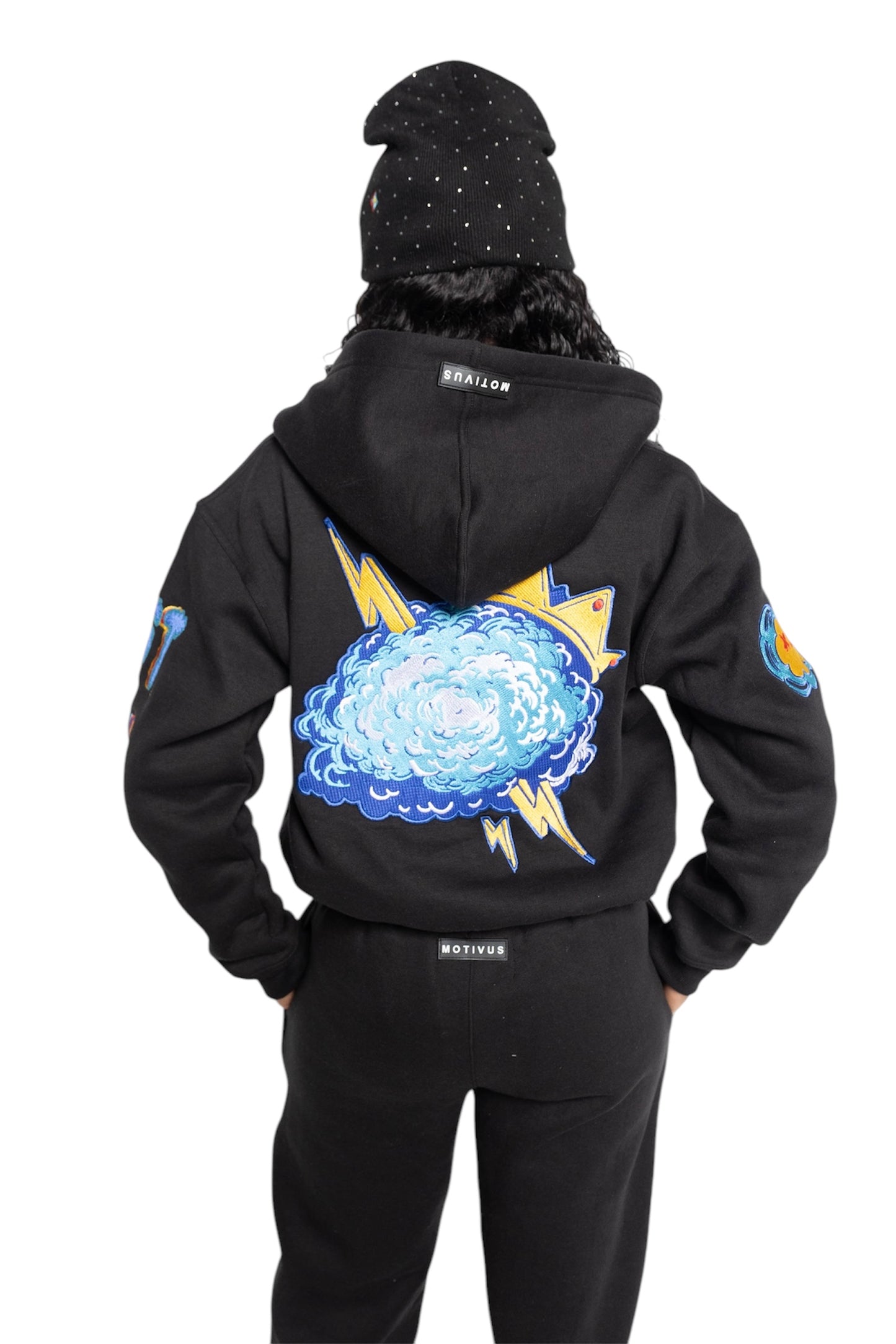 Motivus 22 Black Hoodie