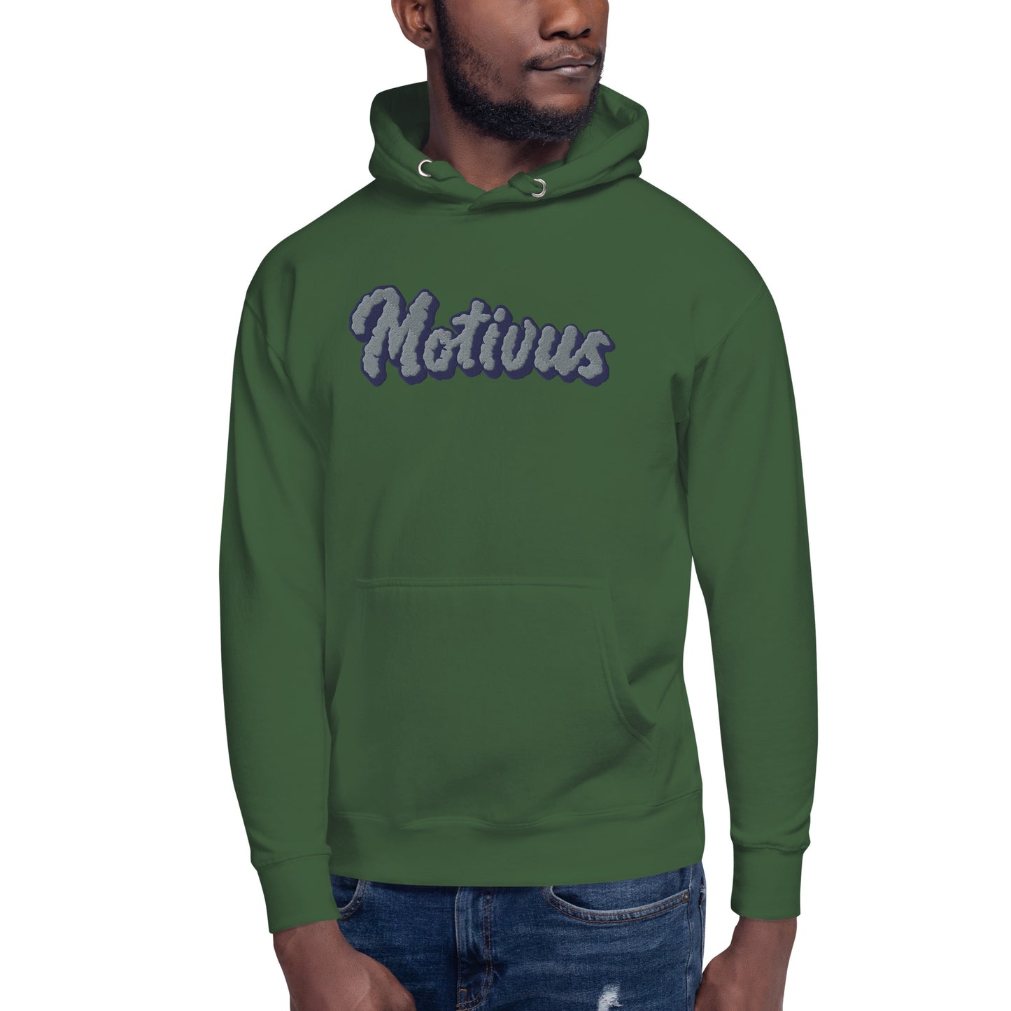 “ Motivus “ Hoodie ( Embroidery )