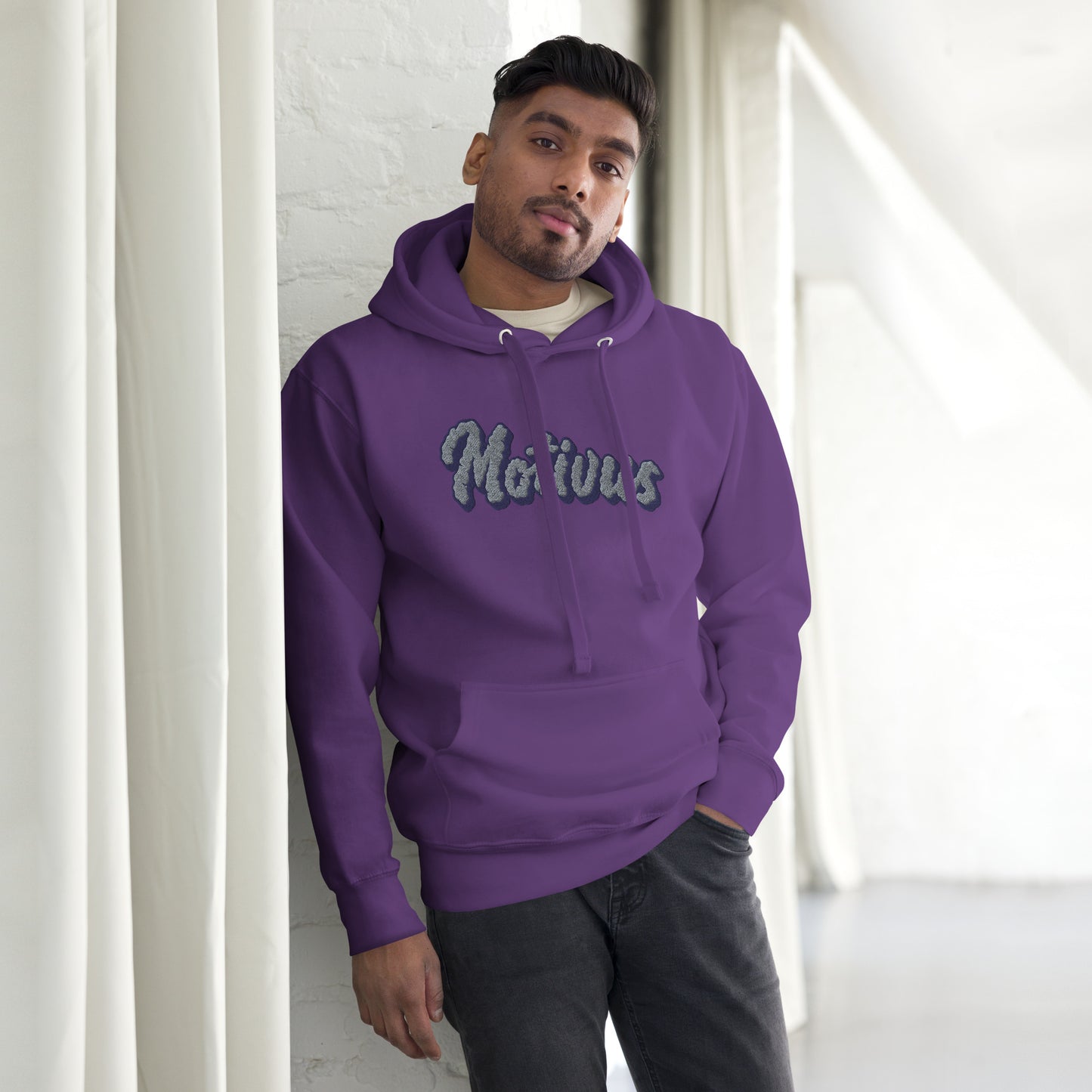 “ Motivus “ Hoodie ( Embroidery )